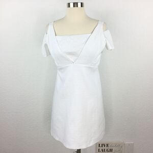 Zara Women Collection Dress White Size Medium‎